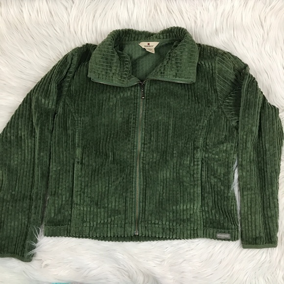 Dark Moss Corduroy Jacket 